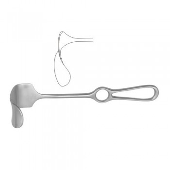 Kocher Retractor Stainless Steel, 25 cm - 9 3/4" Blade Size 80 x 55 mm